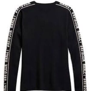 Harley-Davidson Women's Jacquard Sleeve Sweater